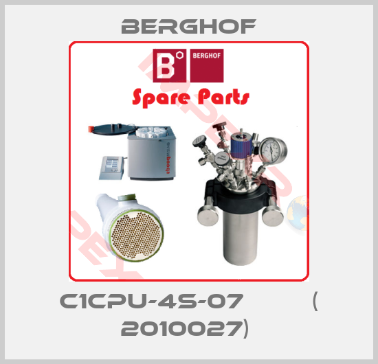 Berghof-C1CPU-4S-07         ( 2010027) 