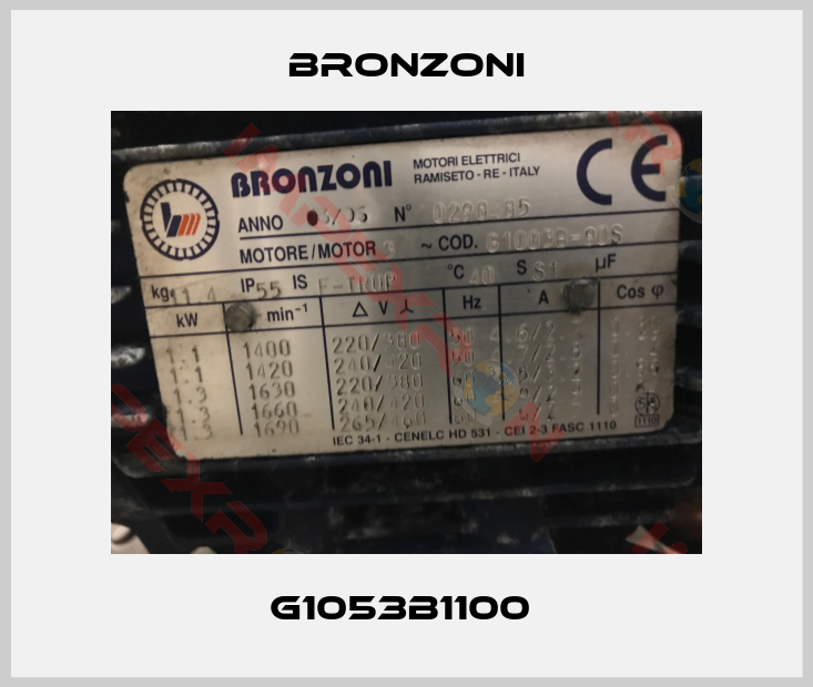 Bronzoni-G1053B1100 