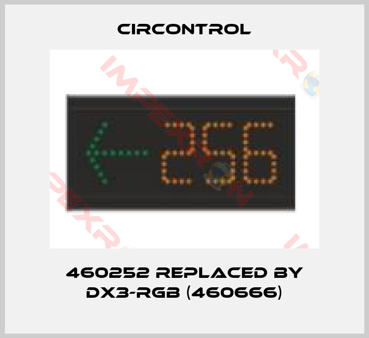 CIRCONTROL-460252 REPLACED BY DX3-RGB (460666)