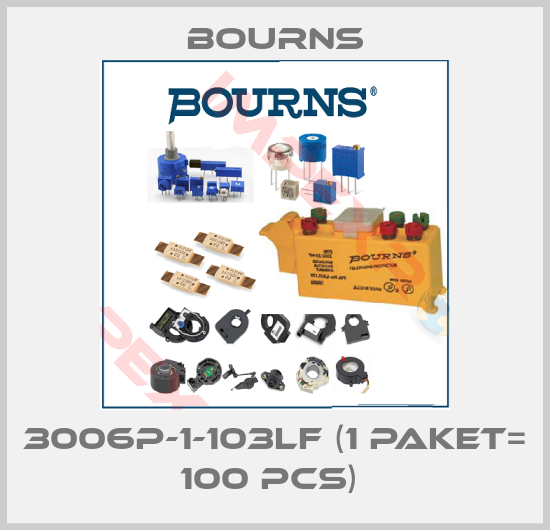 Bourns-3006P-1-103LF (1 Paket= 100 pcs) 