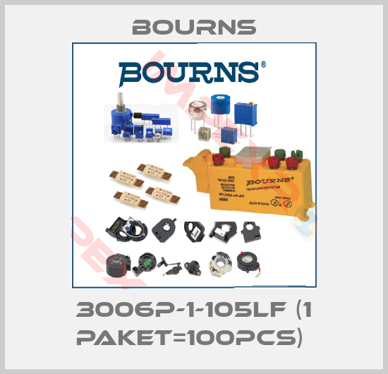 Bourns-3006P-1-105LF (1 paket=100pcs) 