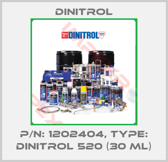 Dinitrol-P/N: 1202404, Type: Dinitrol 520 (30 ml)