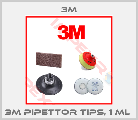 3M-3M pipettor tips, 1 mL 