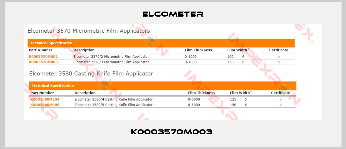 Elcometer-K0003570M003 