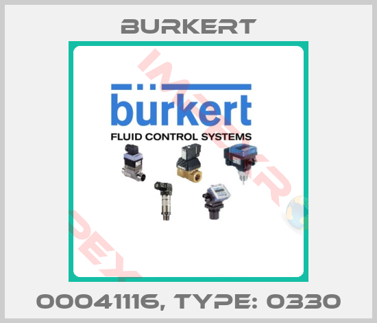 Burkert-00041116, Type: 0330