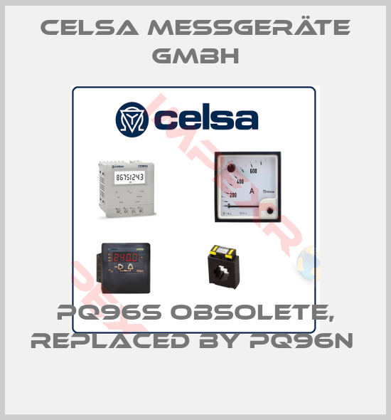 CELSA MESSGERÄTE GMBH-PQ96S obsolete, replaced by PQ96n 