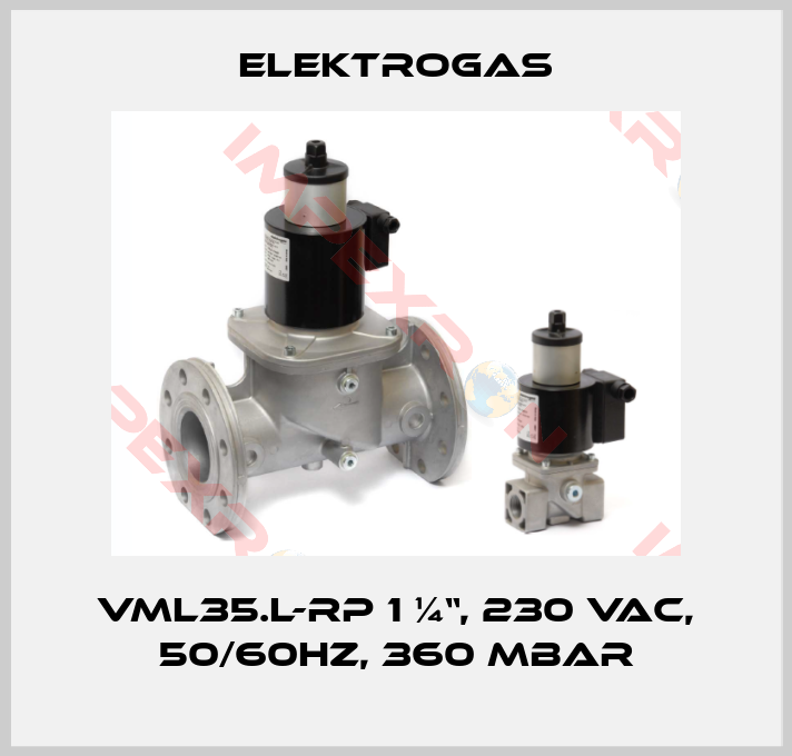 Elektrogas-VML35.L-Rp 1 ¼“, 230 VAC, 50/60Hz, 360 mbar