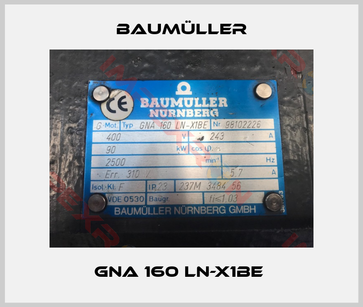 Baumüller-GNA 160 LN-X1BE 