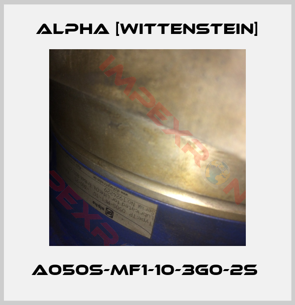 Alpha [Wittenstein]-A050S-MF1-10-3G0-2S 