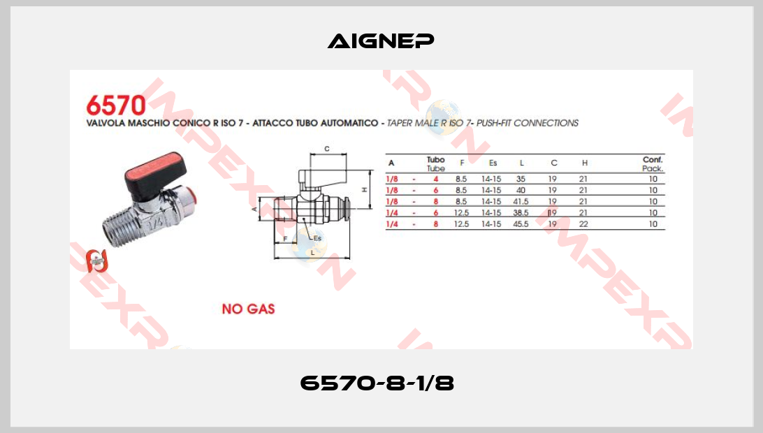 Aignep-6570-8-1/8 
