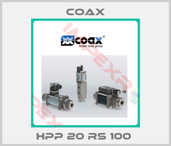 Coax-HPP 20 RS 100 