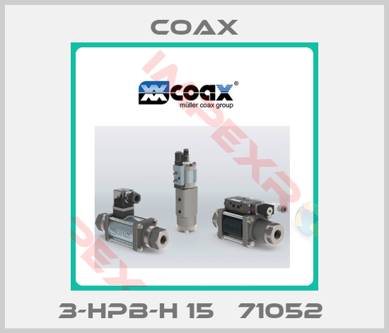 Coax-3-HPB-H 15   71052 