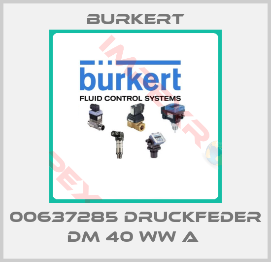 Burkert-00637285 DRUCKFEDER DM 40 WW A 