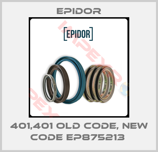 Epidor-401,401 old code, new code EP875213 