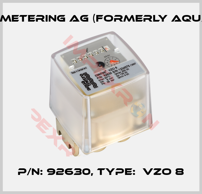 Integra Metering AG (formerly Aquametro)-P/N: 92630, Type:  VZO 8
