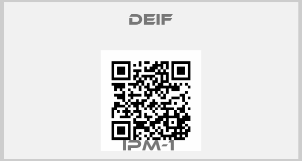 Deif-IPM-1 