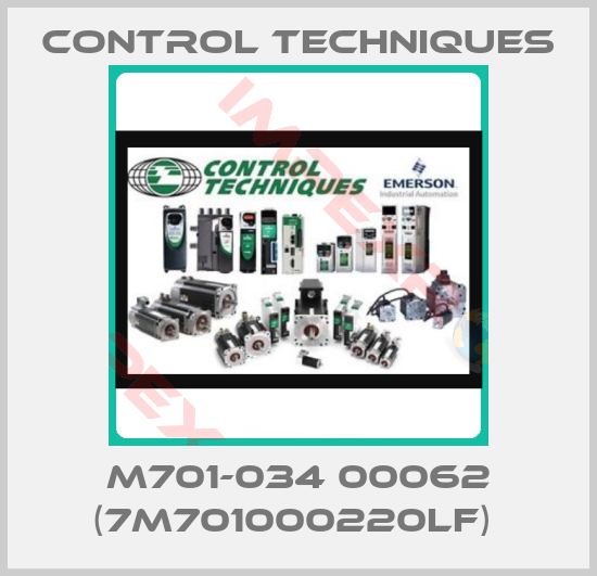 Control Techniques-M701-034 00062 (7M701000220LF) 