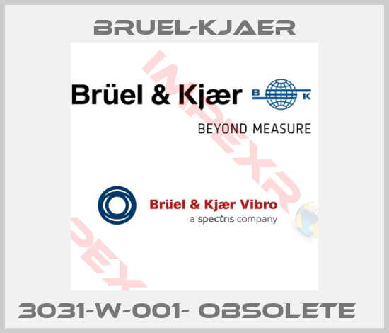 Bruel-Kjaer-3031-W-001- obsolete  