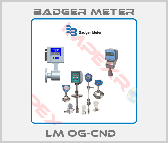 Badger Meter-LM OG-CND  