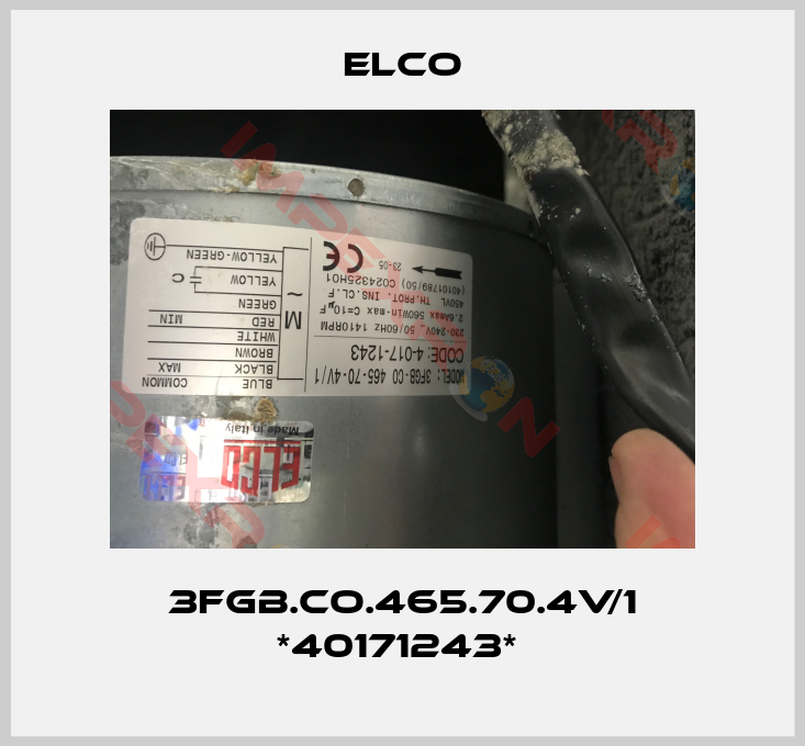 Elco-3FGB.CO.465.70.4V/1 *40171243* 