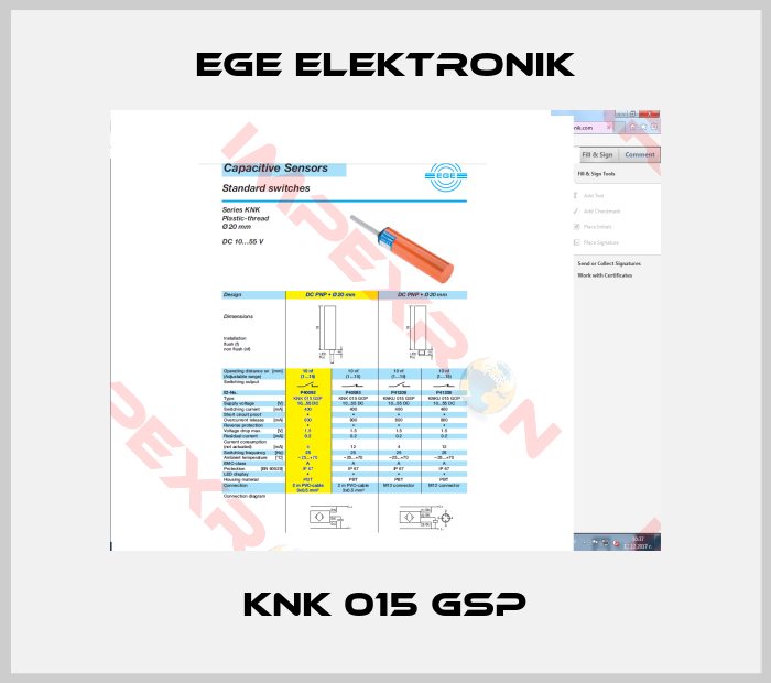 Ege-KNK 015 GSP