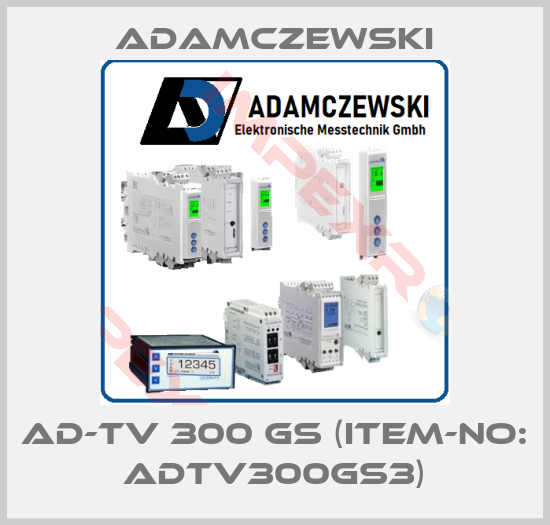 Adamczewski-AD-TV 300 GS (Item-no: ADTV300GS3)