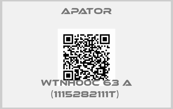 Apator-WTNH00C 63 A (1115282111T) 