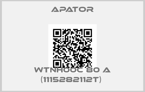 Apator-WTNH00C 80 A (1115282112T) 