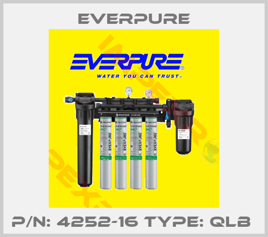 Everpure-P/N: 4252-16 Type: QLB 