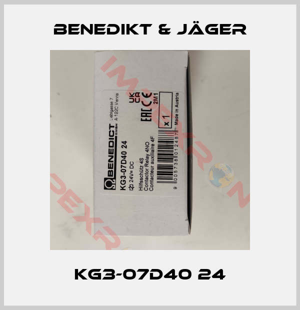 Benedict-KG3-07D40 24