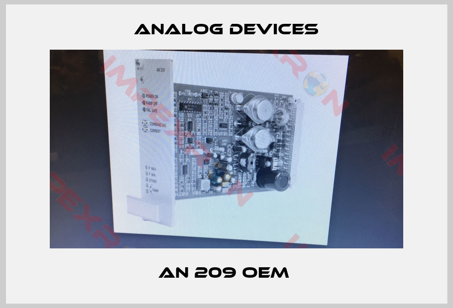 Analog Devices-AN 209 OEM 