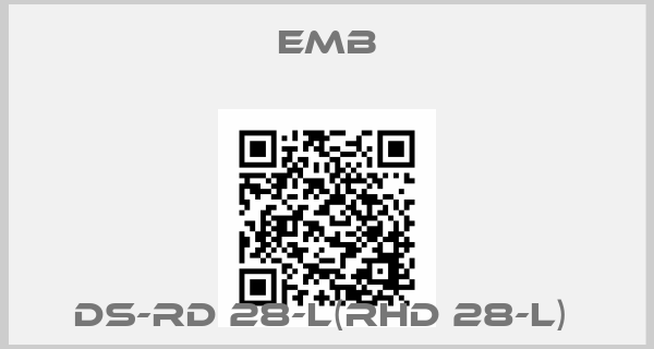 Emb-DS-RD 28-L(RHD 28-L) 