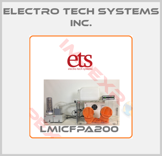 ELECTRO TECH SYSTEMS INC.-LMICFPA200 