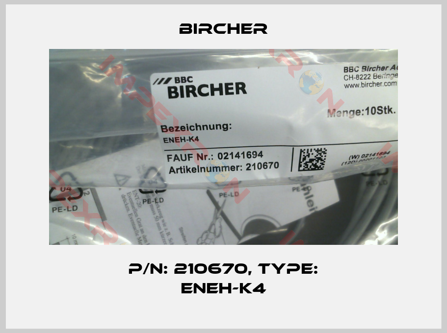 Bircher-P/N: 210670, Type: ENEH-K4