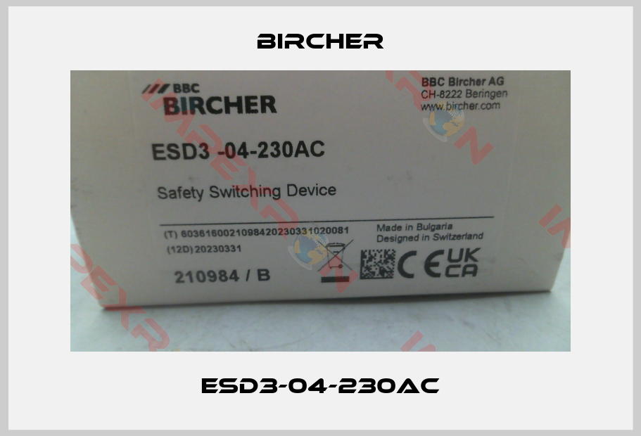 Bircher-ESD3-04-230AC