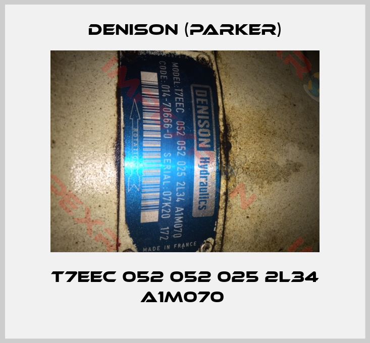 Denison (Parker)-T7EEC 052 052 025 2L34 A1M070 