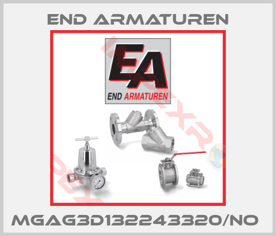 End Armaturen-MGAG3D132243320/NO 