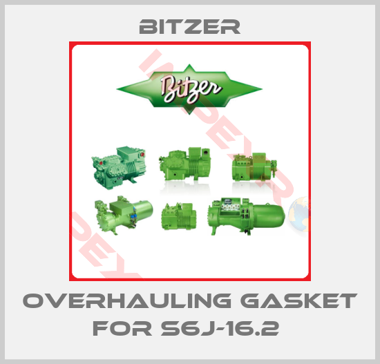 Bitzer-OVERHAULING GASKET FOR S6J-16.2 