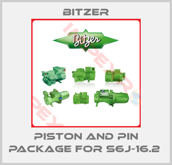 Bitzer-PISTON AND PIN PACKAGE FOR S6J-16.2 