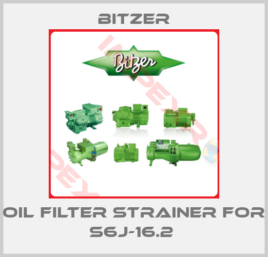 Bitzer-OIL FILTER STRAINER FOR S6J-16.2 