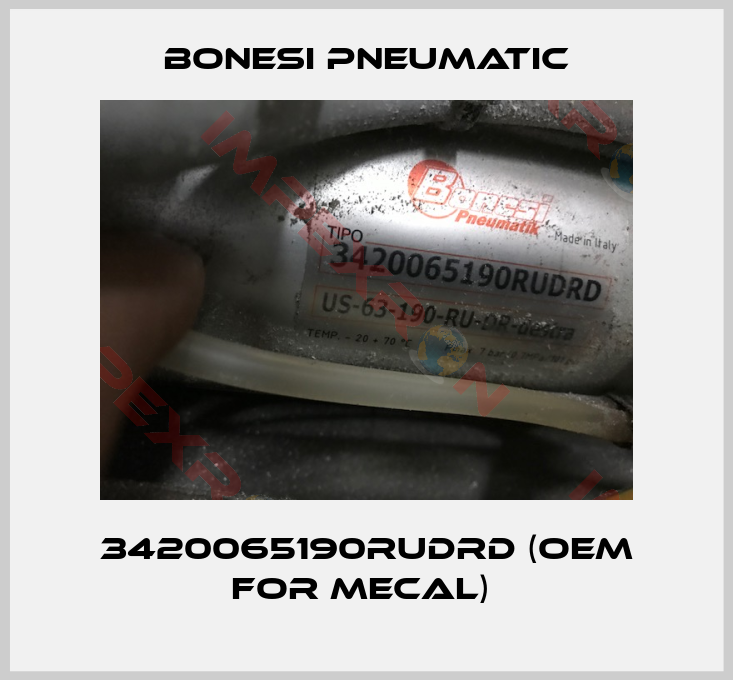 Bonesi Pneumatic-3420065190RUDRD (OEM for Mecal) 