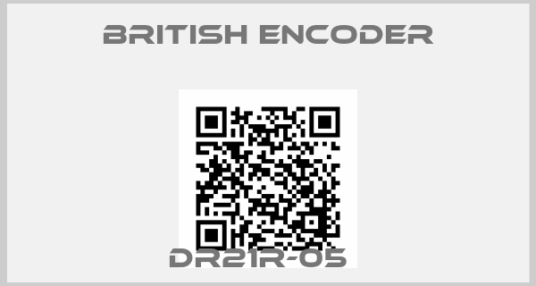 British Encoder-DR21R-05  