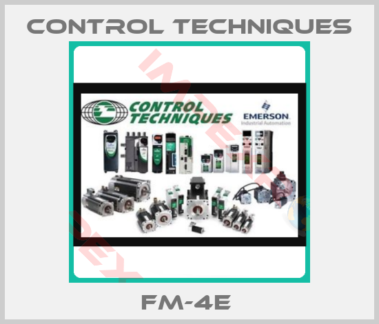 Control Techniques-FM-4E 