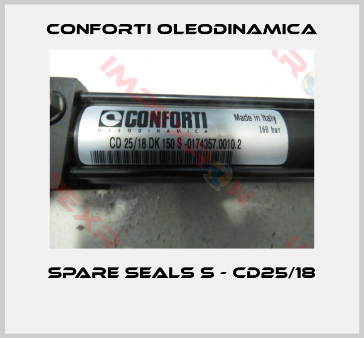 Conforti Oleodinamica-SPARE SEALS S - CD25/18 
