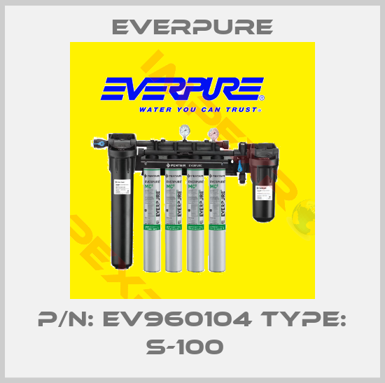 Everpure-P/N: EV960104 Type: S-100  
