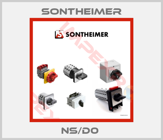 Sontheimer-NS/D0 