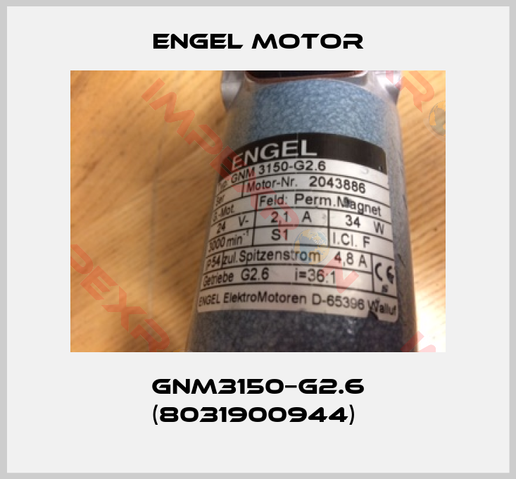 Engel Motor-GNM3150−G2.6 (8031900944) 