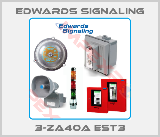 Edwards Signaling-3-ZA40A EST3