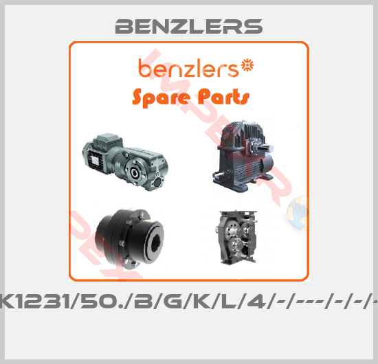 Benzlers-K1231/50./B/G/K/L/4/-/---/-/-/-  