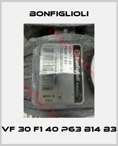 Bonfiglioli-VF 30 F1 40 P63 B14 B3